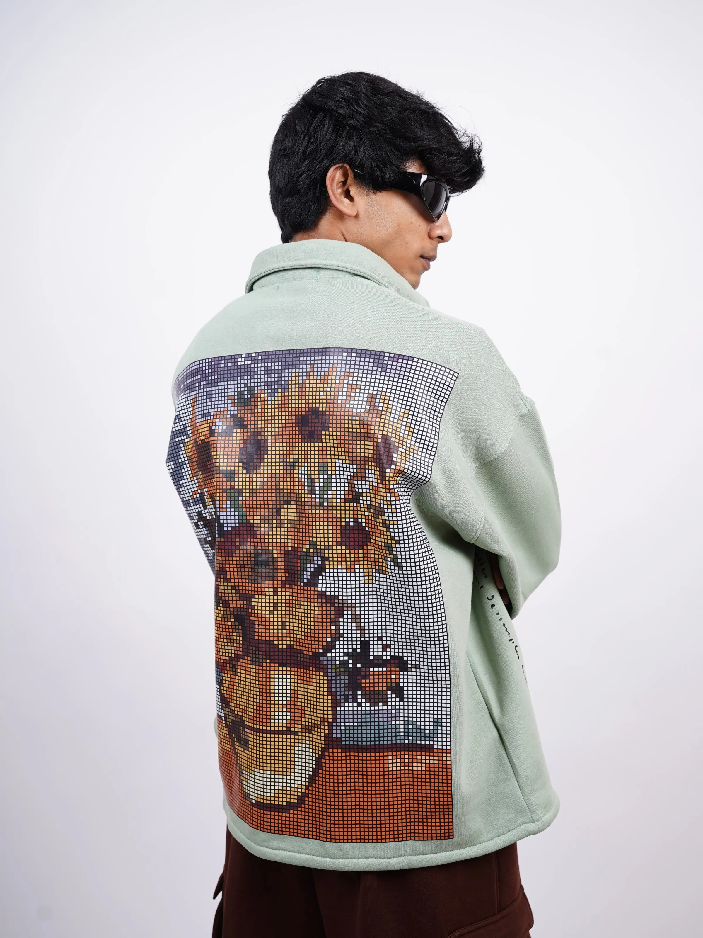 Van Gogh x Burger Shacket for Men and women