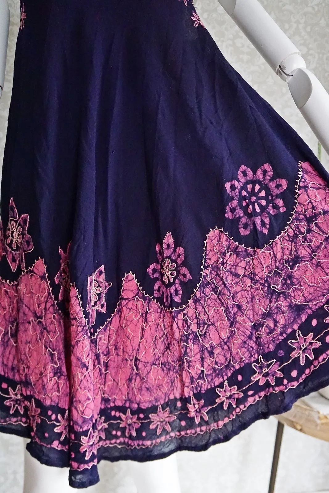 Vintage Batik Bohemain Tent Dress