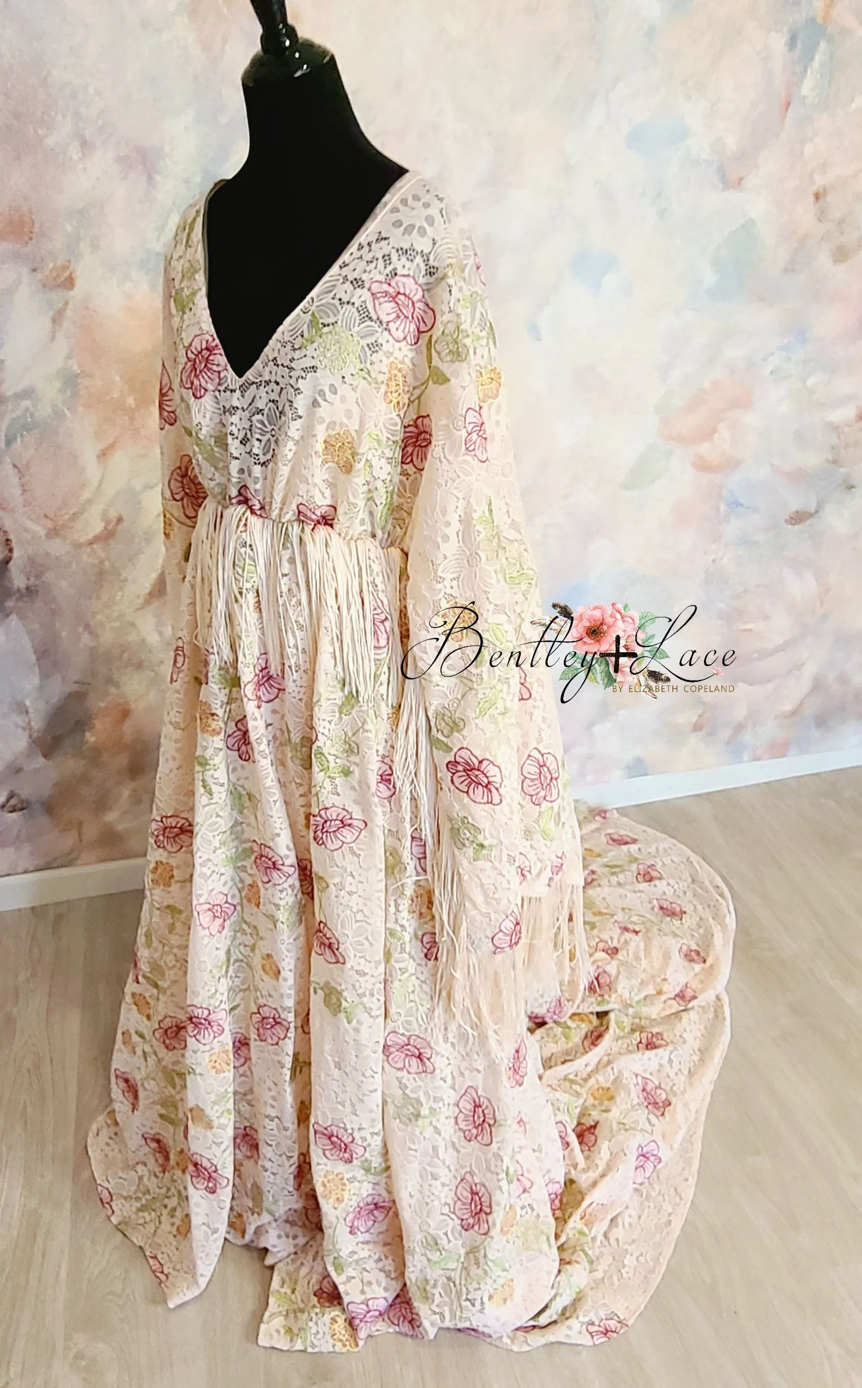 Viv Bohemian Inspired gown (Teen/Adult) Maternity/ Non Maternity.