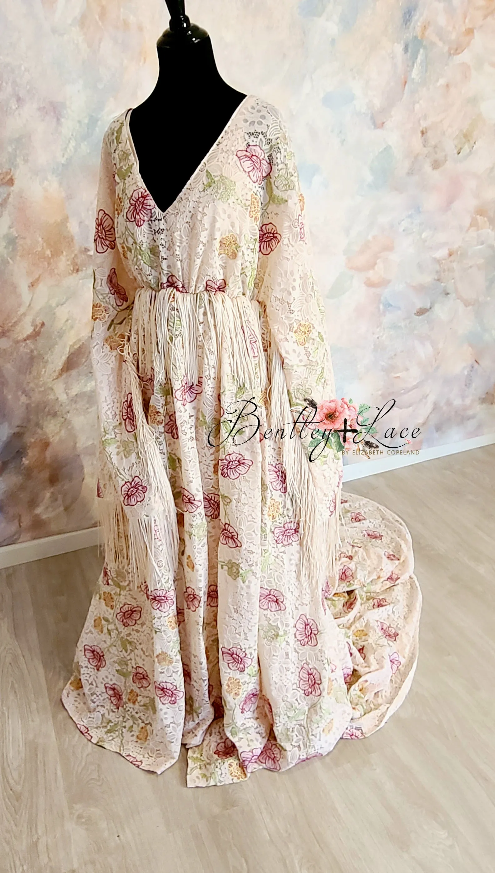 Viv Bohemian Inspired gown (Teen/Adult) Maternity/ Non Maternity.