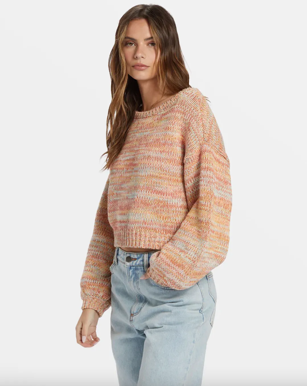 vivid sun pullover sweater