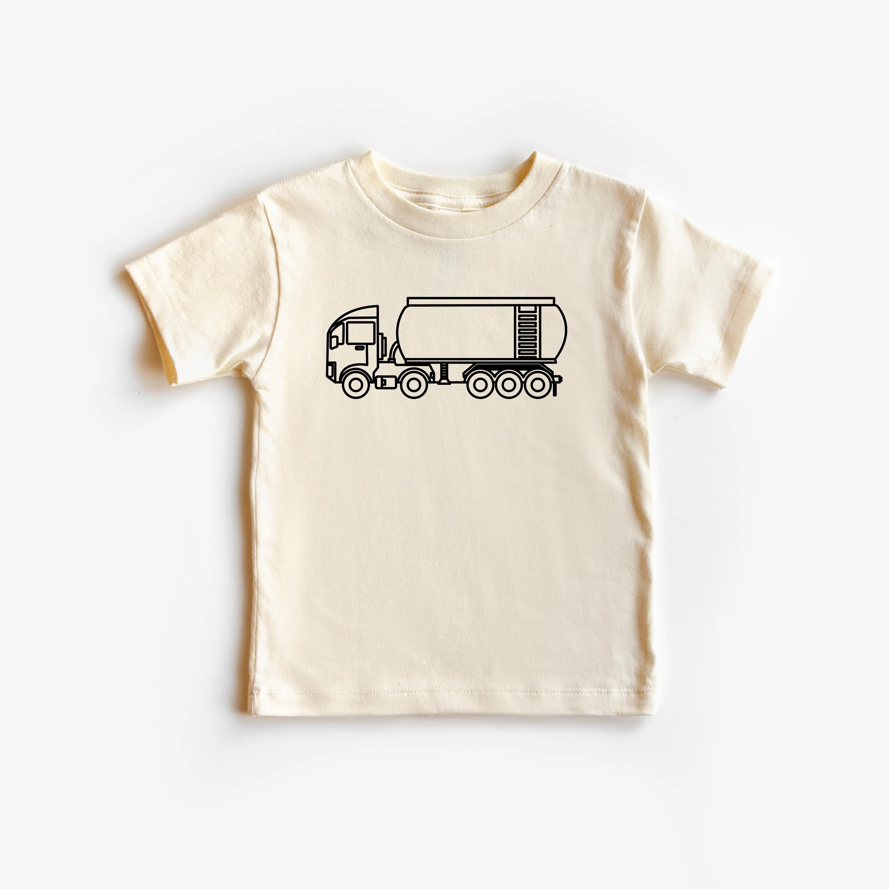 WATER TRUCK - Minimalist Design - Short Sleeve Child Shirt