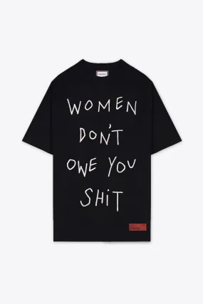 WDOYS T-Shirt Dress (Black)