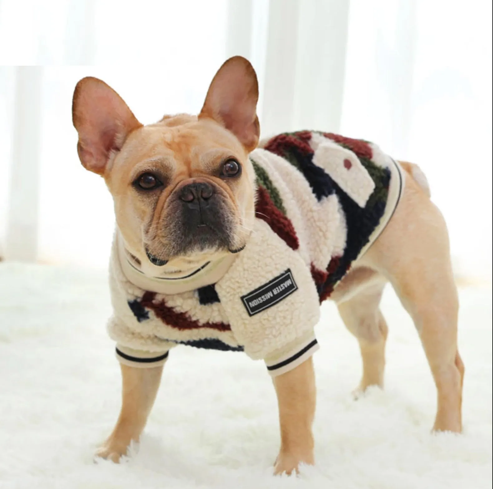 Winter Vest Jacket for French Bulldog (WS306)