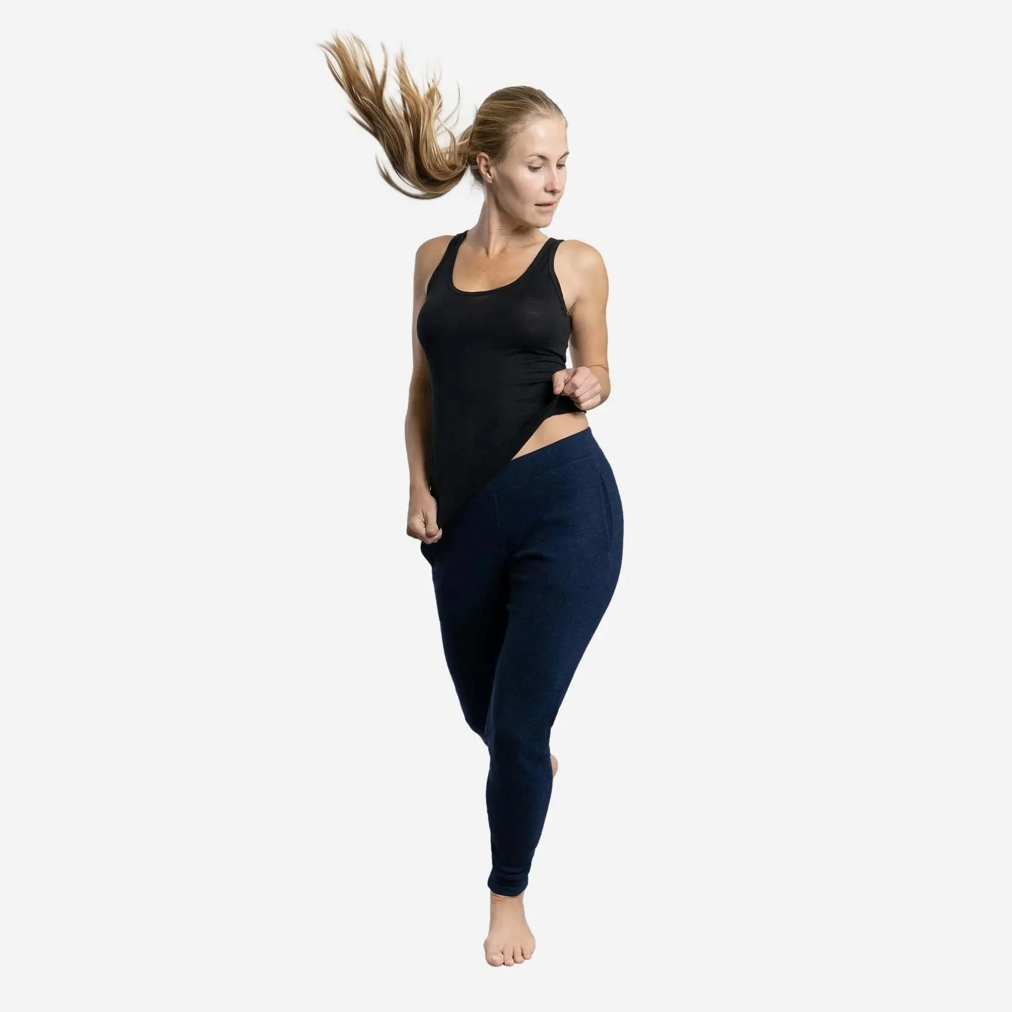 Women's Alpaca Wool Joggers: 300 Lightweight