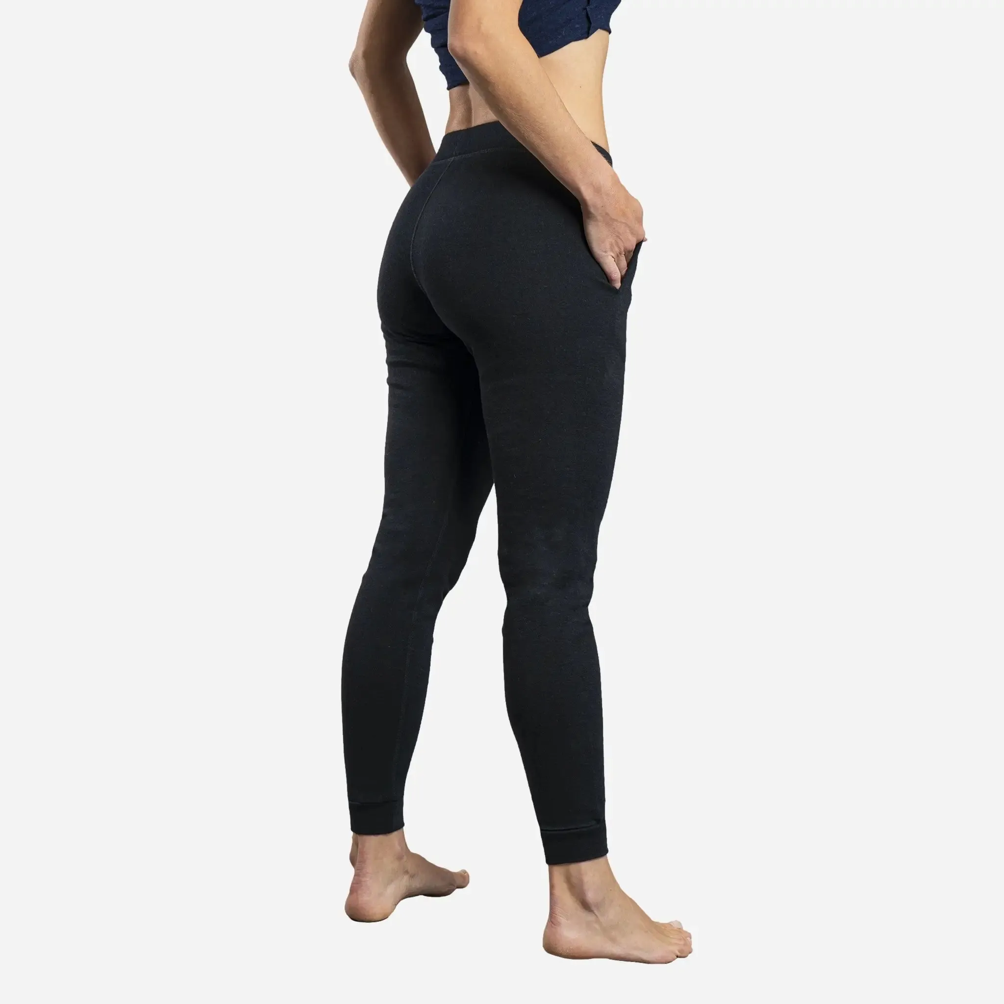 Women's Alpaca Wool Joggers: 300 Lightweight