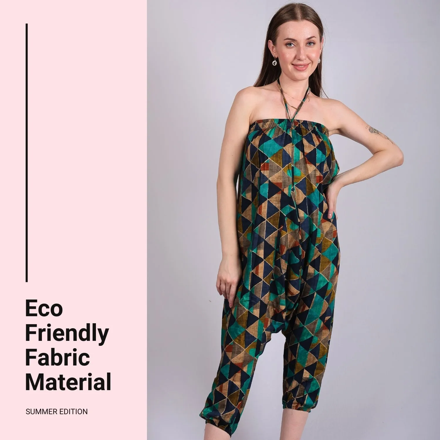 Women's Boho Harem Pants – Stylish & Beach Wear