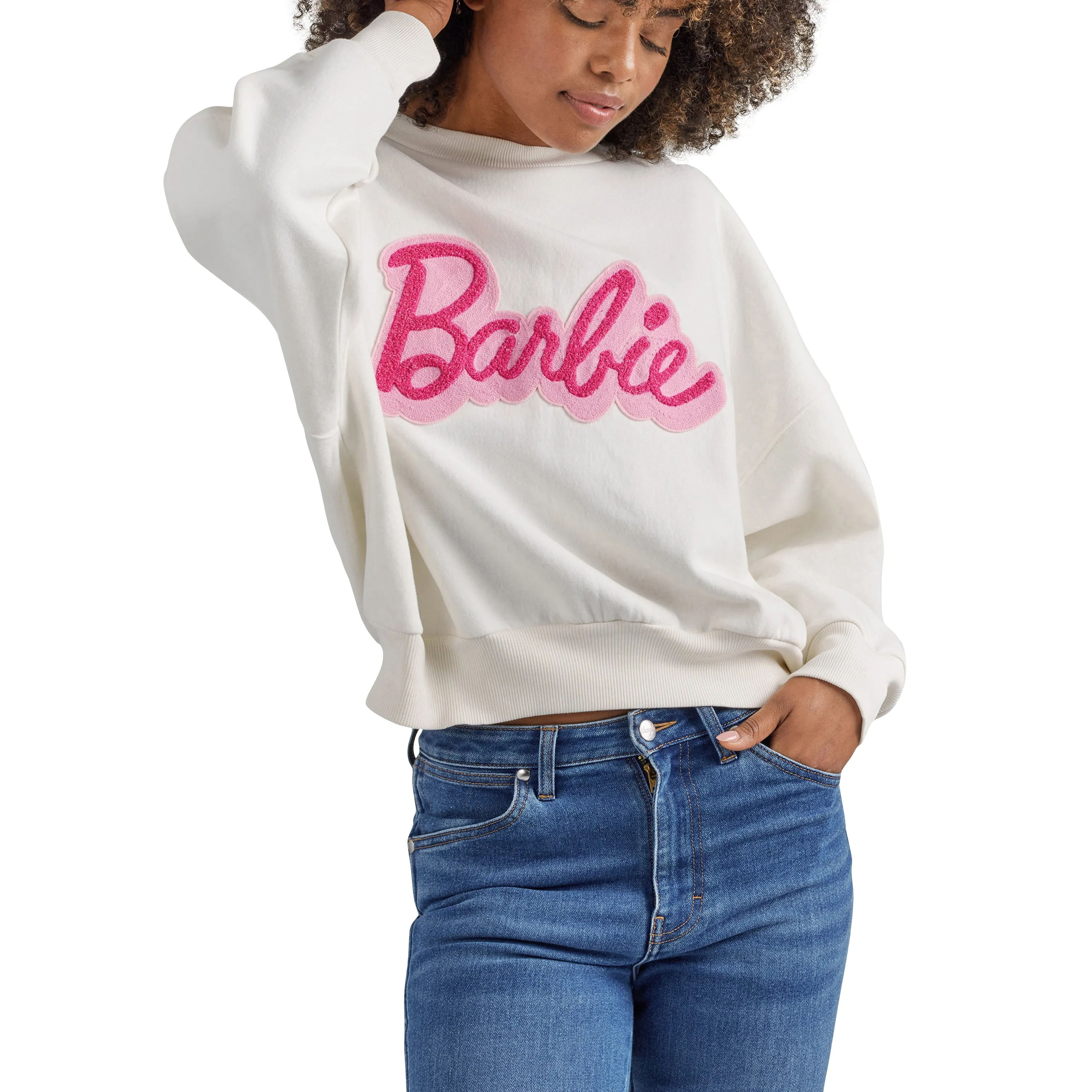 Wrangler Women's Barbie Relaxed Logo Sweatshirt