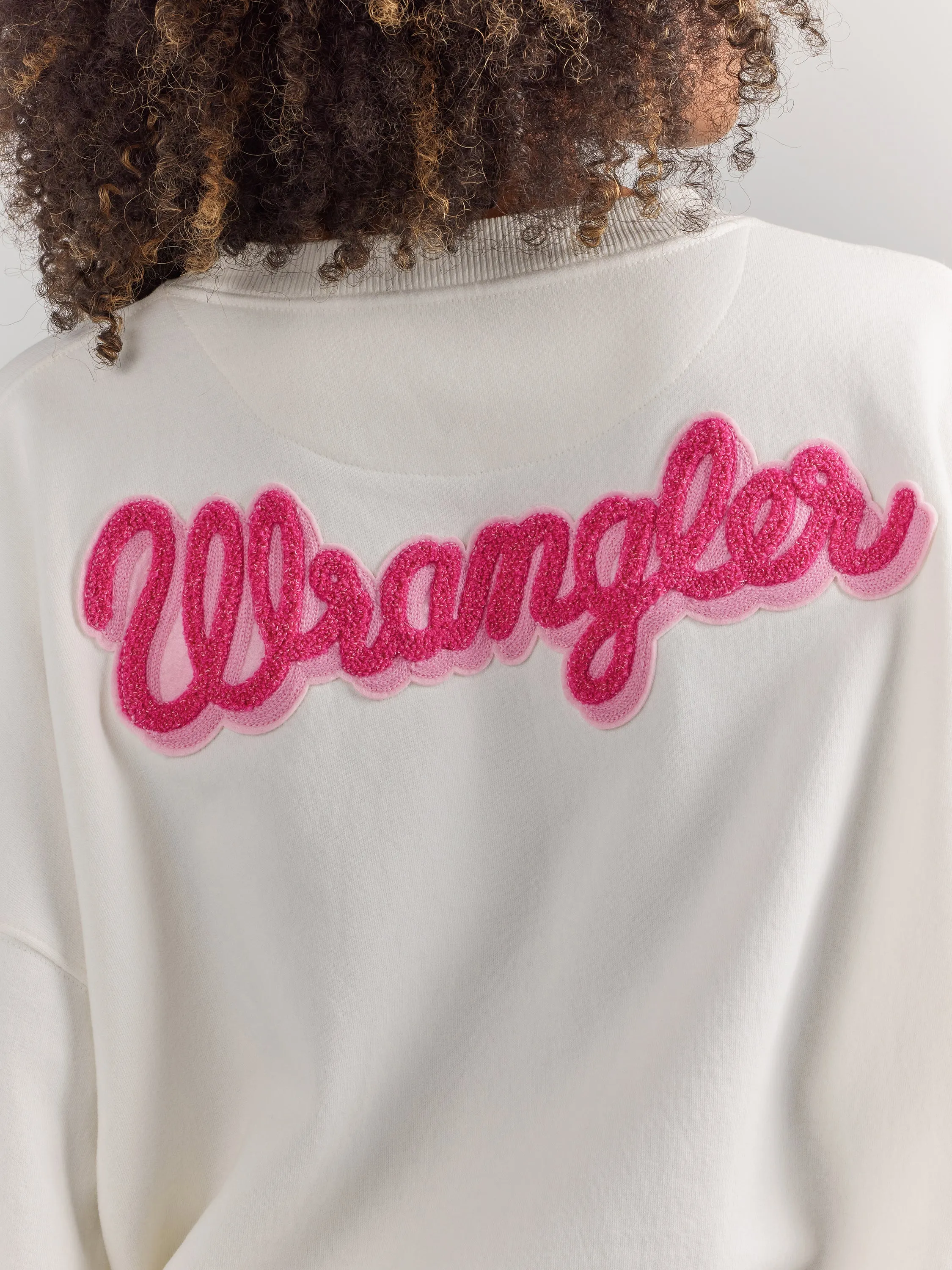 Wrangler Women's Barbie Relaxed Logo Sweatshirt