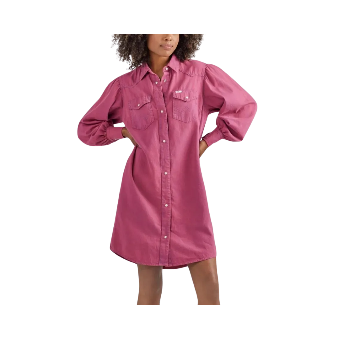 Wrangler Women's Barbie Shirt Dress