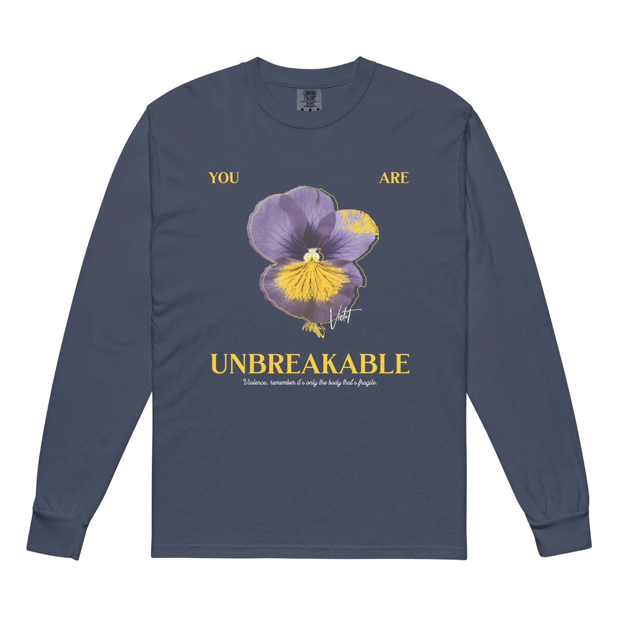 You Are Unbreakable Xaden and Violet Heavyweight Long Sleeve Shirt