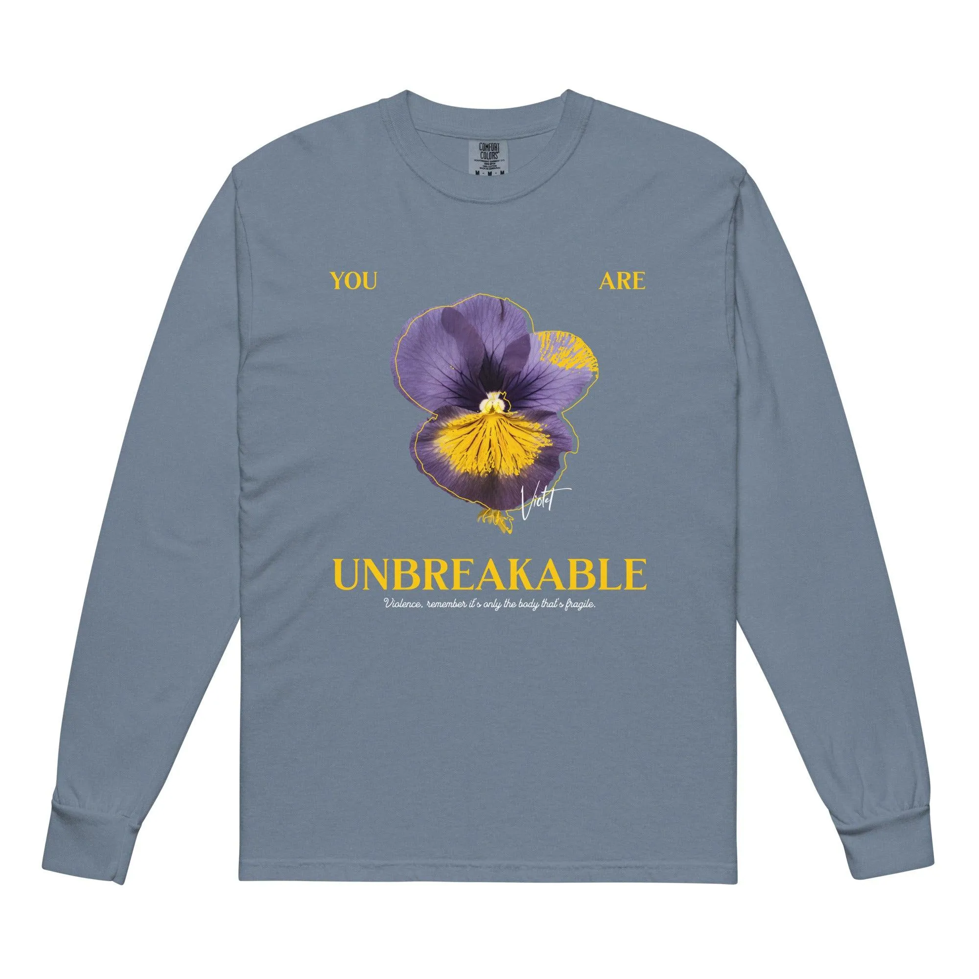 You Are Unbreakable Xaden and Violet Heavyweight Long Sleeve Shirt