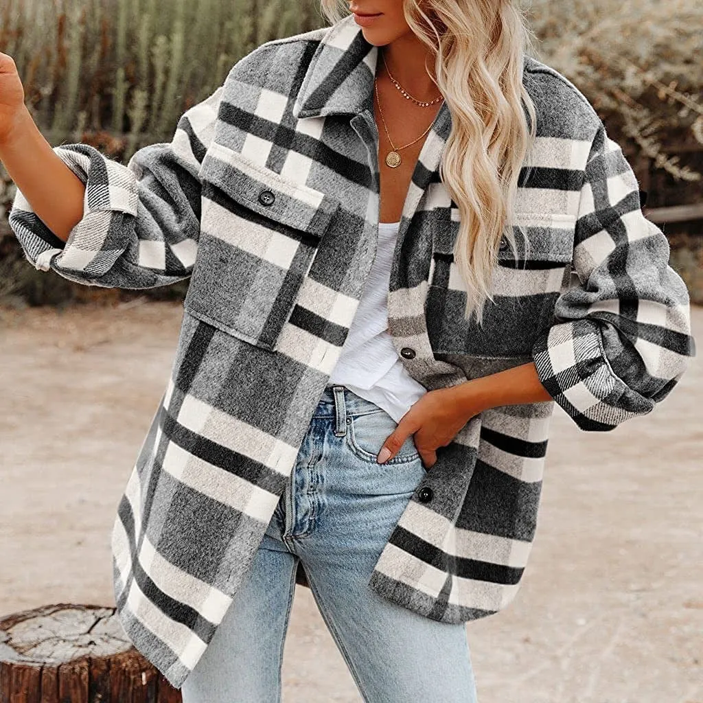 Zephyria Plaid Jacket