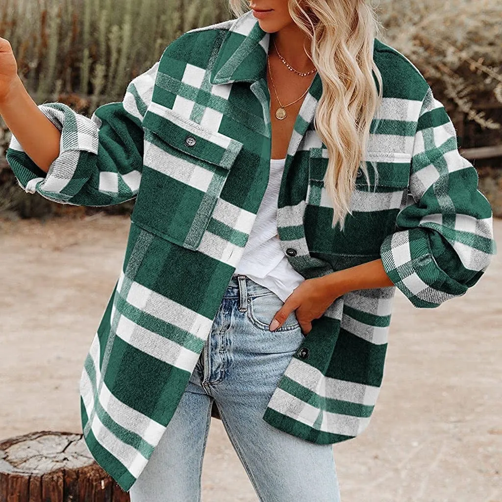 Zephyria Plaid Jacket